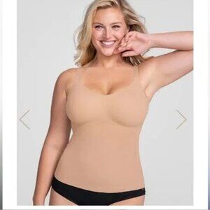 Honey love pale ballet pink lift wear/shape wear camisole Size 3x